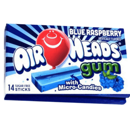 Airheads Blue Raspberry Chewing Gum