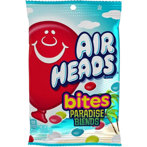 Airheads Bites Paradise Blends 12X170G (Peg Bag)
