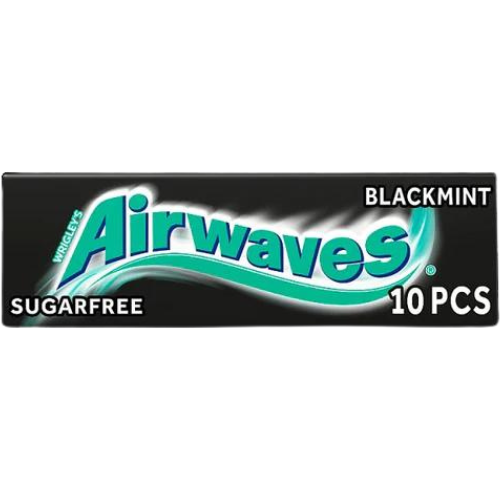 Airwaves Black Mint Chewing Gum 30X14G