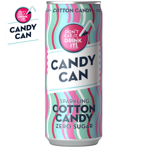 Candy Can Cotton Candy 12X330Ml