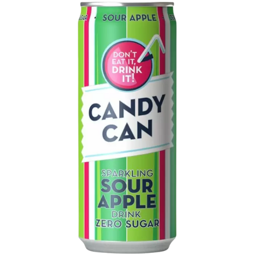 Candy Can Sour Apple 12X330Ml