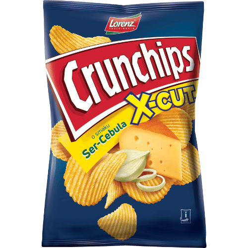Crunchips Cheese Onion - 8X140G