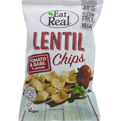 Eat Real Lentil Tomato & Basil