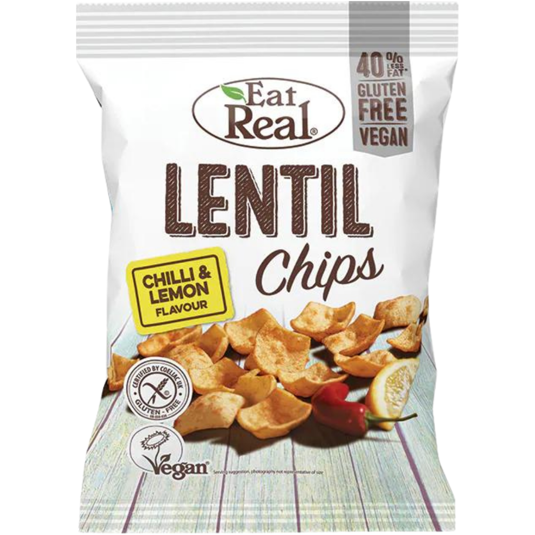 Eat Real Lentil Chilli & Lemon 10X113G