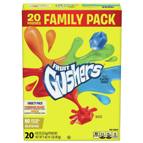 Fruit Gushers Strawberry Tropical Variety Pack