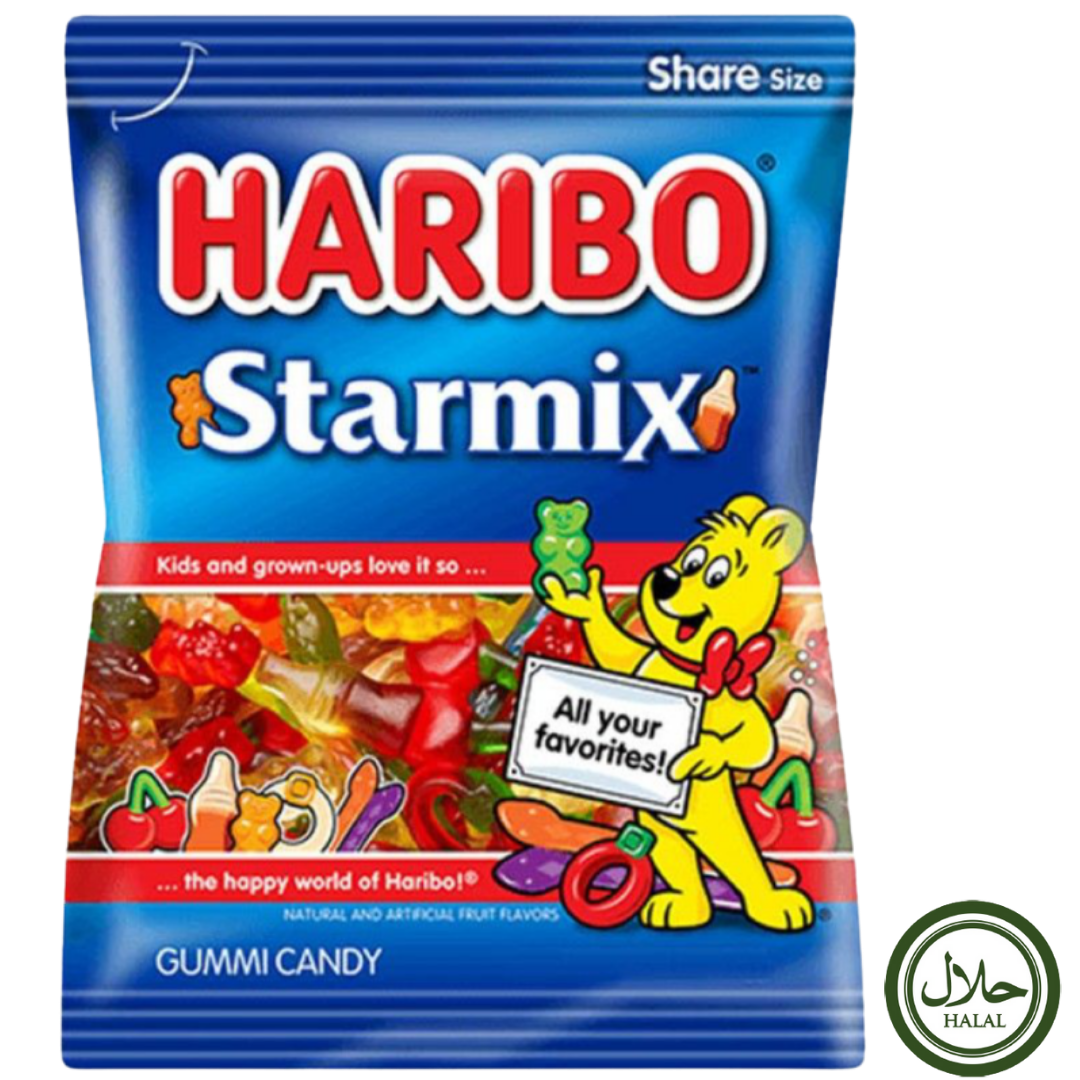 Haribo Halal Star Mix 24X80G
