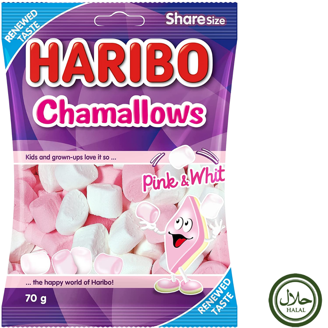 Haribo Halal Chamallows 24X62G