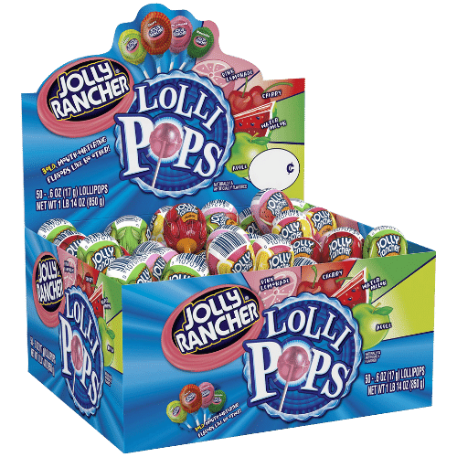 Jolly Rancher Lolli Pops 50-Pack (6Oz)