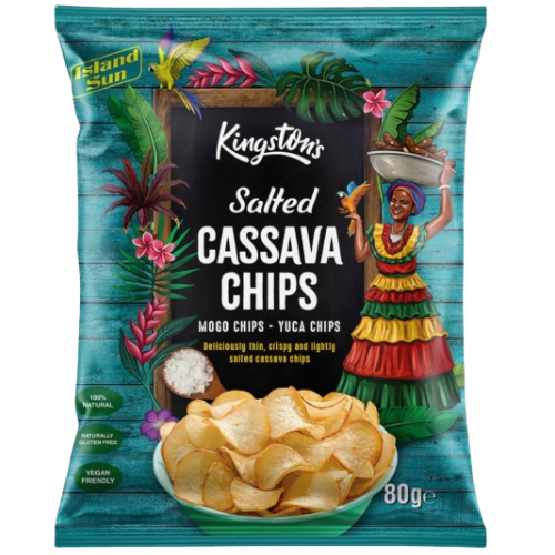 Kingston'S Cassava Chips Salted