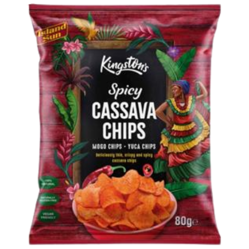 Kingston'S Cassava Chips Spicy