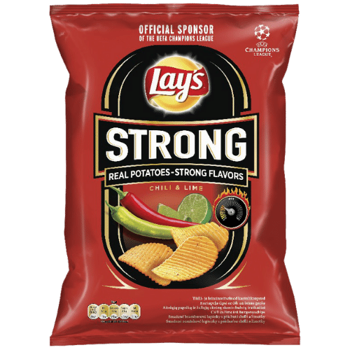 Lays Strong Chili And Lime 21X130G