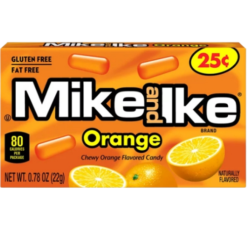 Mike & Ike Orange 24X22G (Small)