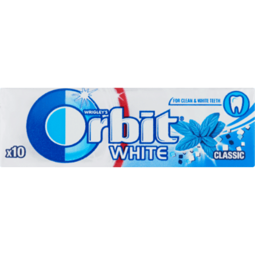 Orbit White Classic Drops 30X14G