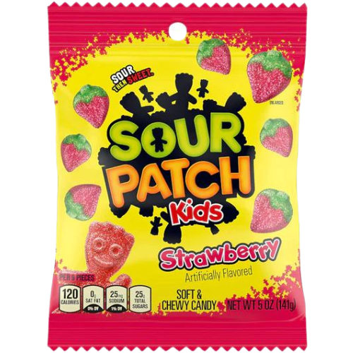 Sour Patch Kids Strawberry 12X141G (Bag)