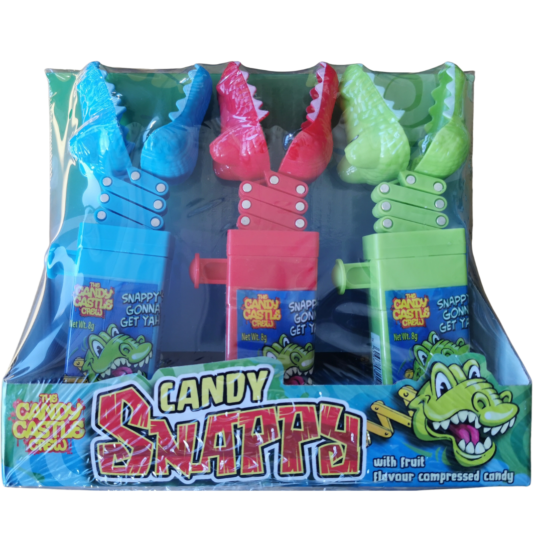 Snappy Crocodile Toy Candy 12X8G