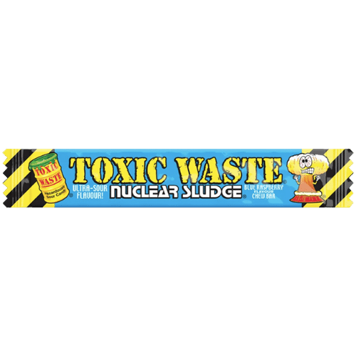 Toxic Waste Blue Raspberry Chew Bars 50X20G