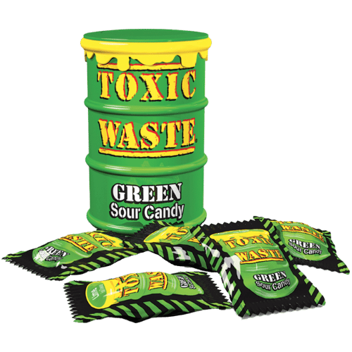 Toxic Waste Green Drum 12X42G