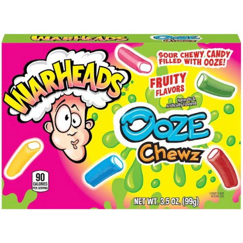 Warheads Ooze Chews Theatre 12X99G