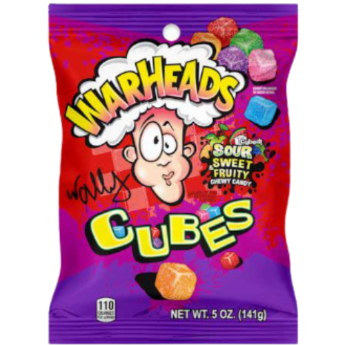 Warheads Chewy Cubes Bag