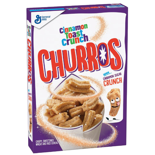 Churros Cinnamon Toast Cereals